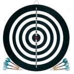 Unicorn XL Paper 17'' x 3/4'' Paper Dartboard